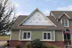 Before image of interior space carpentry painting services, Wisconsin.