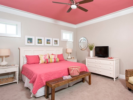 Best ceiling deals paint color