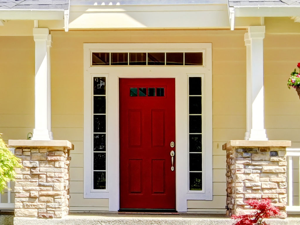 Painted Door, Curb Appeal, House Painters Near Me