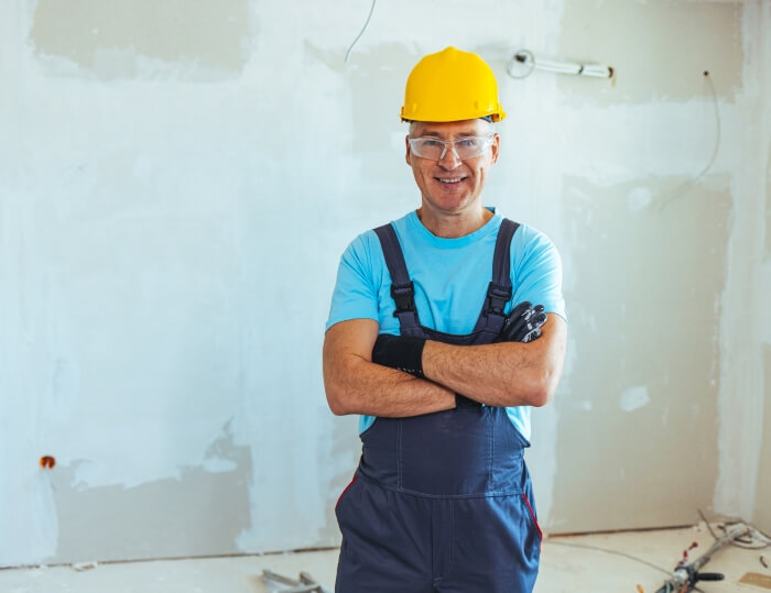 Professional Drywall Repair employee - Two-Day Painting