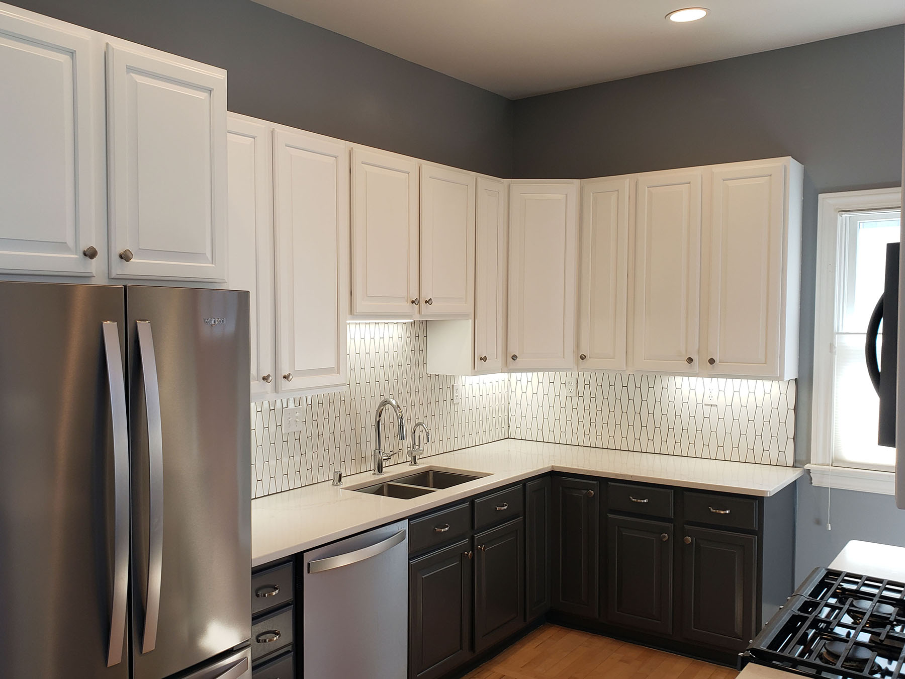 Painted Kitchen Cabinets Two Day Painting